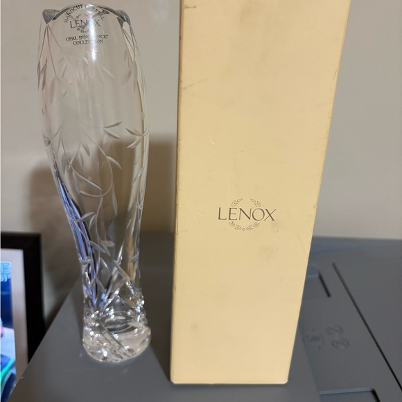Lenox Other - Lenox Crystal Vase with Cream Box